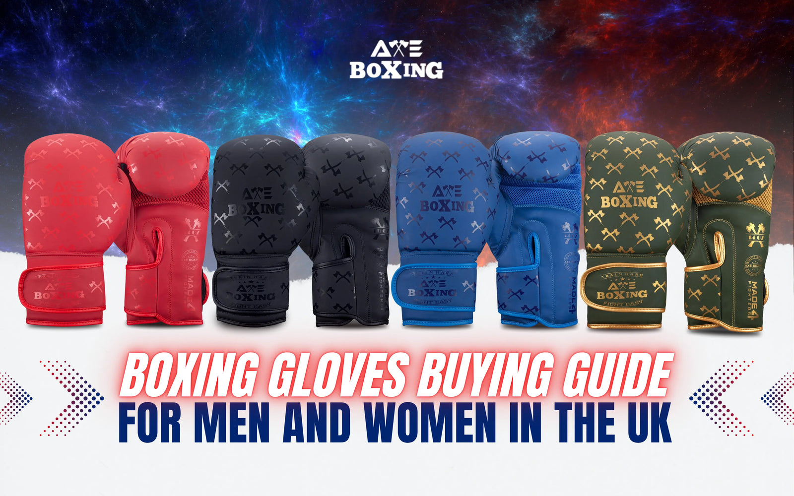 Boxing-Gloves-Buying-Guide-for-Men-and-Women-in-the-UK AXE Boxing
