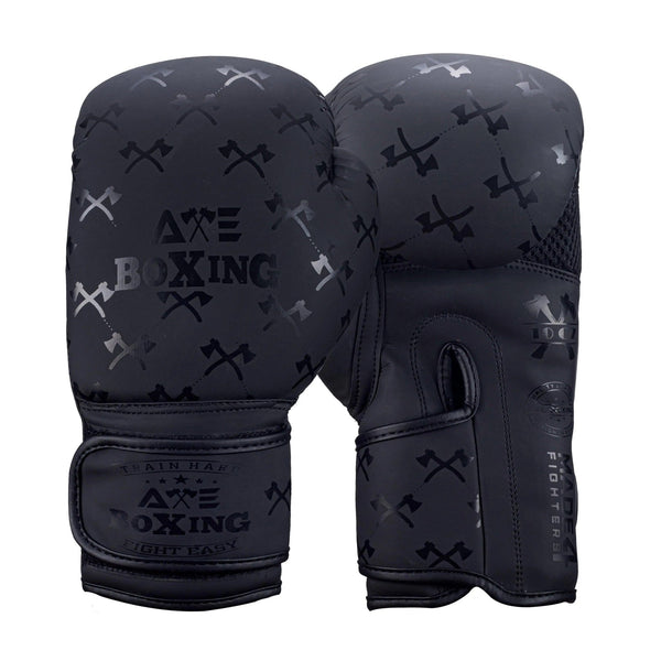 Axe Boxing Gloves Matt Black Edition - AXE Boxing
